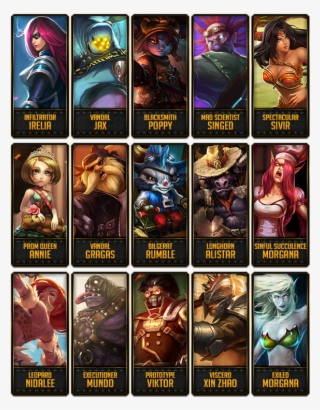 Check Out The Skins Below For This Batch