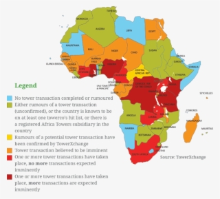 Africa Heatmap August