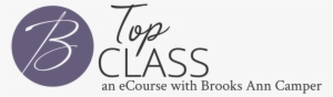 Top Class Is A New Ecourse With Brooks Ann Camper Exclusively - Calligraphy