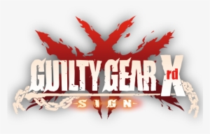 Guilty Gear Xrd Sign Logo - Guilty Gear Xrd