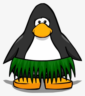 Grass Skirt Pc - Penguin From Club Penguin