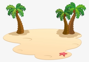 Beach Palms Png Clipart Gallery Yopriceville High - Clipart Of A Beach Sand
