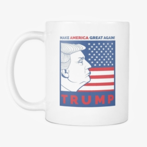0 Replies 0 Retweets 1 Like - Donald Trump Make America Great Again - 15oz Coffee