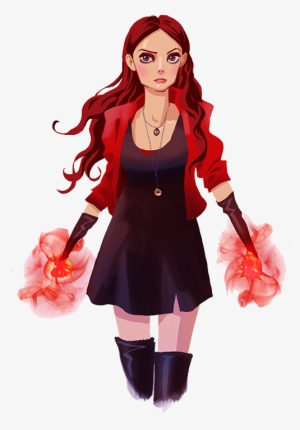 Scarlet Witch Png Hd - Scarlet Witch Fanart