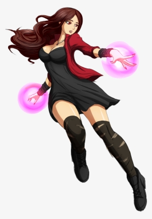Scarlet Witch Png Free Download - Scarlet Witch Cartoon Character