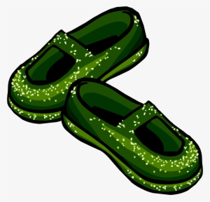 Sparkly Emerald Shoes - Shoe