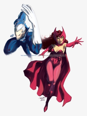 Scarlet Witch Quicksilver By *marciotakara On Deviantart - Quicksilver And Scarlet Witch Profile