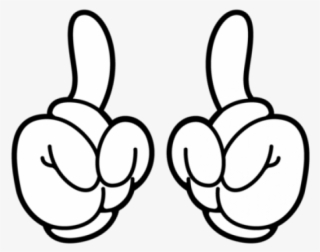 Mickey Mouse Hands Png - Mickey Mouse Hands Pointing Up