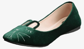 Green Pairs Of Animal Shoes That Are Just As Cute As - Flats Shoes Clipart Transparent