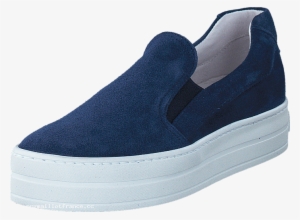 A Pair Bari Velour Navy 58131-00 Womens Shoes