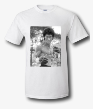 Bruce Lee T-shirt Featuring A Pencil Drawing By Mark - T-shirt