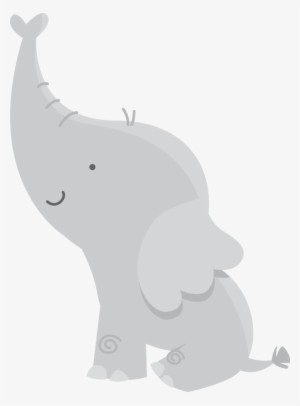 Festa Safari - Elephant Baby Shower Boy Png