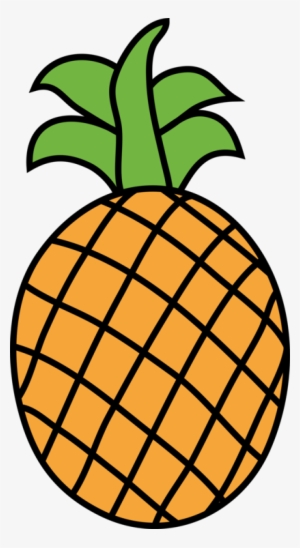 Pineapple Food Fruit Download Luau - Fruits Clipart Black And White
