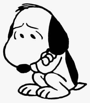 Sadness By Bradsnoopy On Deviantart - Sad Snoopy