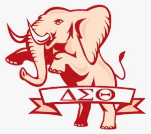 28 Collection Of Delta Sigma Theta Elephant Clipart - Delta Sigma Theta Sorority Logo