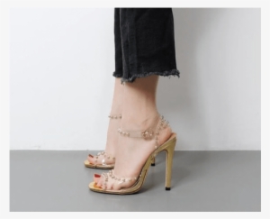 Transparent Heels Online Shopping India - High-heeled Shoe