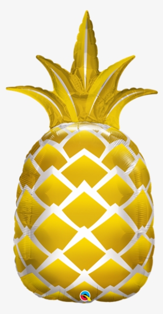 Pineapple Transparent Luau - Pineapple Balloon