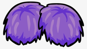 Clipart Freeuse Library Purple Pom Poms Clipart - Pom Pom Clipart