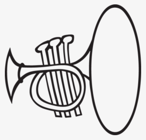 Png Stock Angels Vector Trumpet Painting - Instrument Clipart Black And White