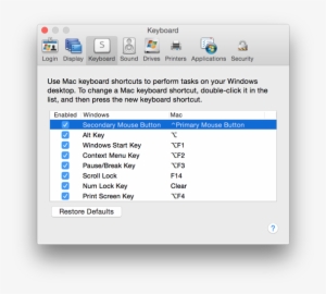 If You're Using A One Button Apple Mouse And Usually - Mac To Windows Remote Desktop Keyboard