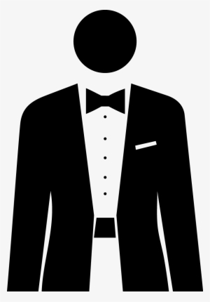 E-couture Black Tie Png - Transparent Suit And Tie