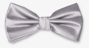 Bow Tie Grey - Silver Bow Tie Png