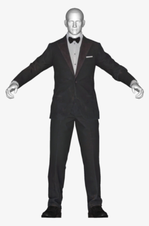 Special Agent Tuxedo - Fallout 4 Silver Shroud Costume