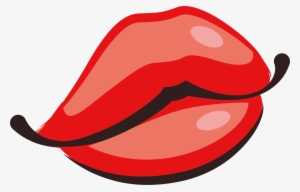 Svg Library Blowing A Kiss Clipart - Animated Lips Cute