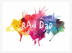 Dadshirts Artboard 16 Copy - Watercolour Paint Abstract Png