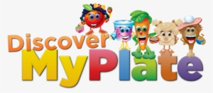 Discover Myplate Logo Png - Cartoon