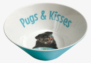 Avanti™ Pugs And Kisses Bowl - Ceramic