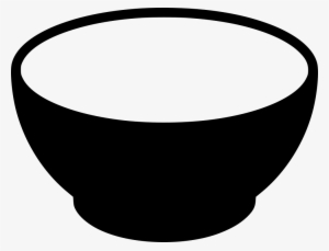 Png File Svg - Bowl Png Black And White