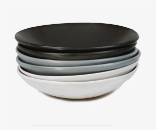 Black Bowl Png Graphic Royalty Free Library - Plates And Bowls Png