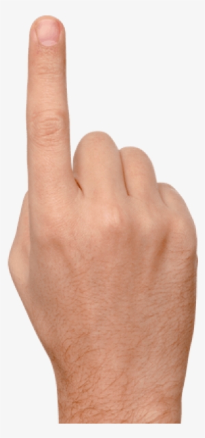 Finger Pointing Up Png