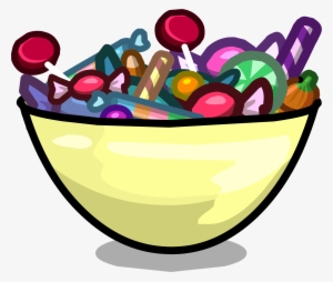 Trick Or Treats - Bowl Of Candy Png
