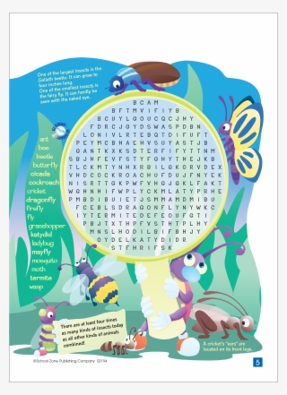 Word Search Challenges Activity Zone Workbook Builds