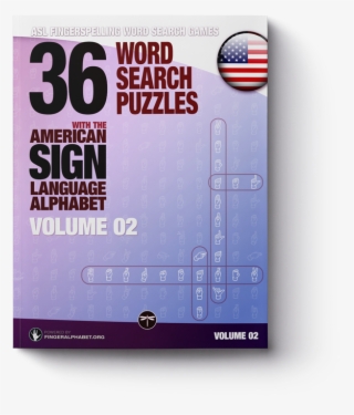 36 Word Search Puzzles With The American Sign Language