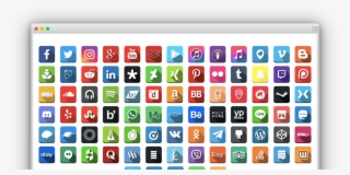 Social Media Follow Buttons Bar Pro
