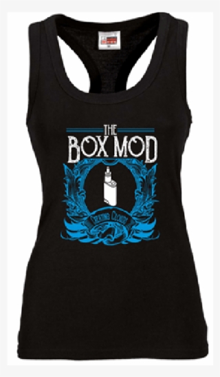 The Box Mod Ladies Black Vest, Fig