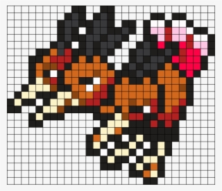 Dodrio Pokemon Bead Pattern Perler Bead Pattern / Bead