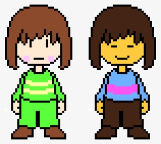 Underswap Chara And Frisk