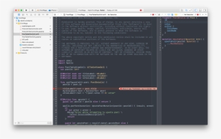 Xcode Data Access Error