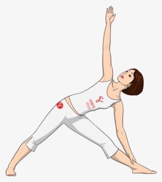 Extended Triangle Yoga Pose