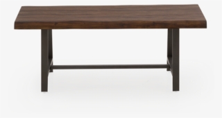 Image For Acacia And Metal Coffee Table From Brault