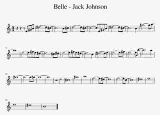 Belle Jack Johnson Sheet Music For Alto Saxophone Download