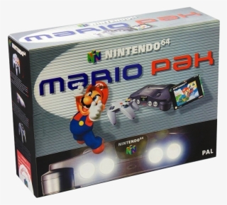 Nintendo 64 Basenhet Grå Mario Pak