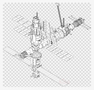 Space Station Clipart International Space Station Mir