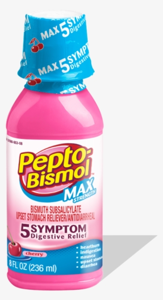 Pepto-bismol Maximum Strength Liquid, Cherry, 12 Oz