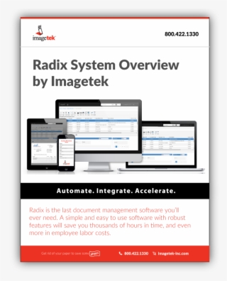 Edited Radix One Pager Imagetek