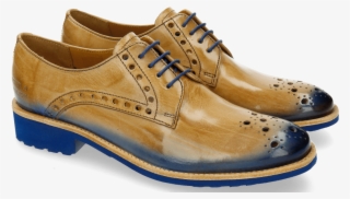 Derby Shoes Amelie 7 Nude Shade Electric Blue Rook